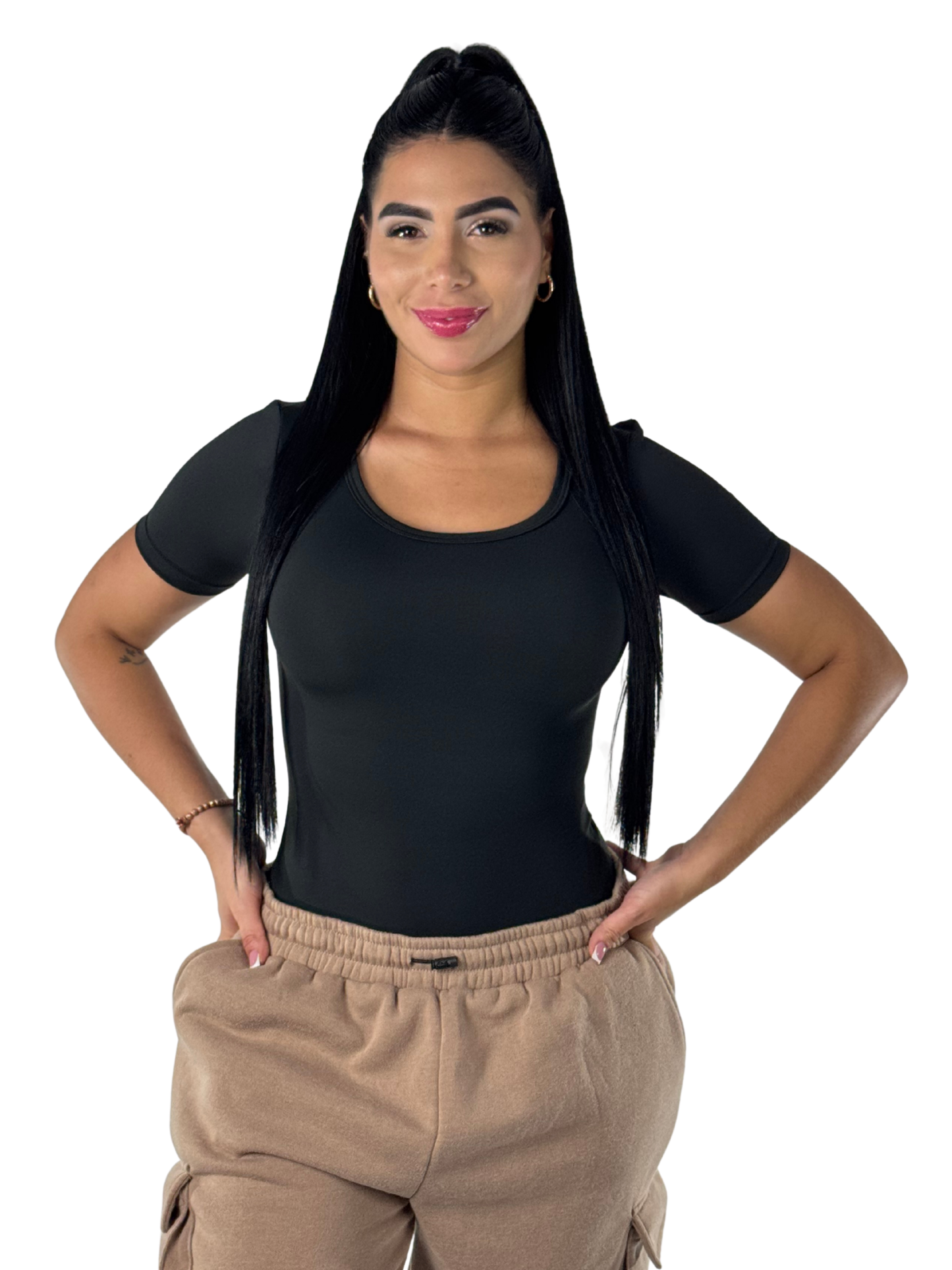 Body Manga Corta Esencial